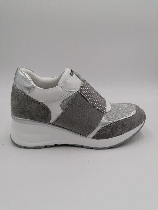 sneakers donna con fascia elestica collopiede Inblu