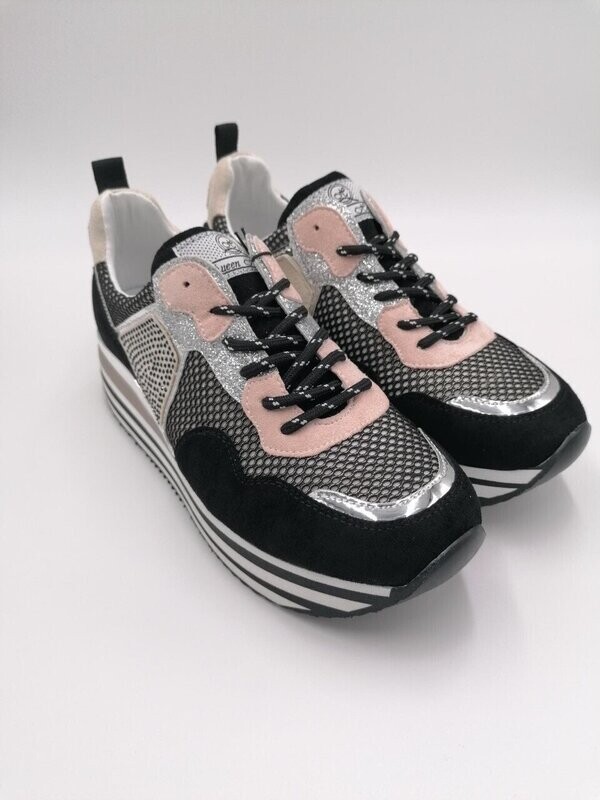 sneakers donna microfibra con strass Queen Helena