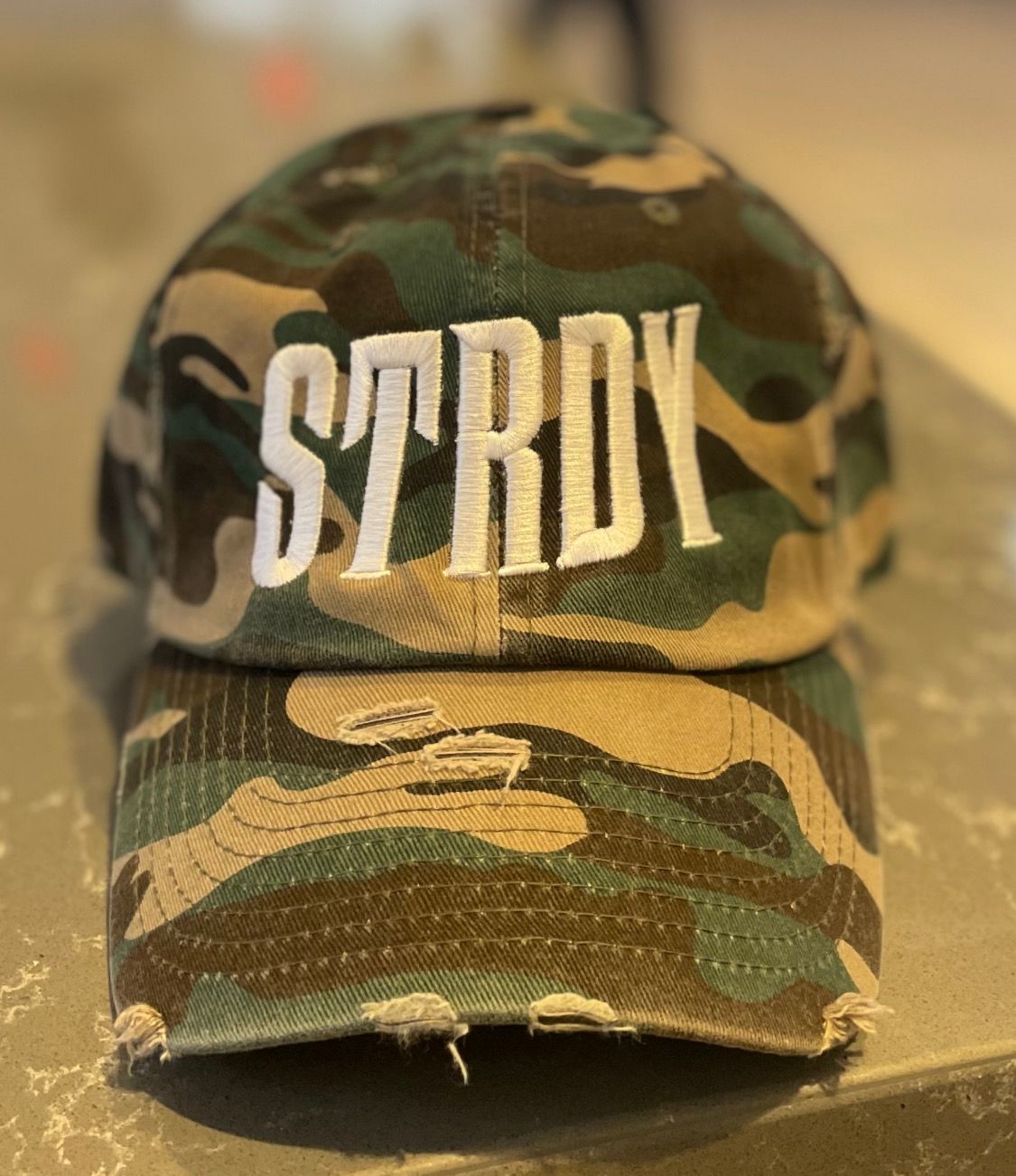 STRDY Military Camouflage Denim Hat