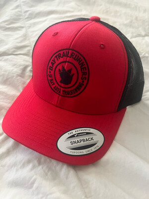 Original Bay Trailrunners Red Truckers Hat