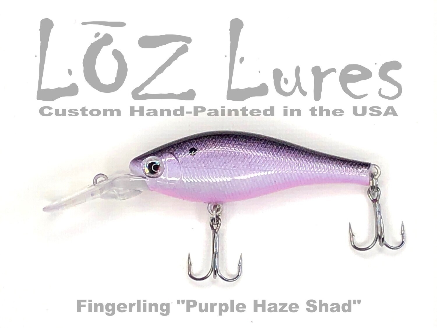 Fingerling &quot;Purple Haze Shad&quot;