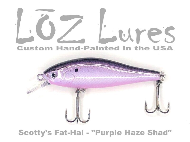 Fat-Hal &quot;Purple Haze Shad&quot;