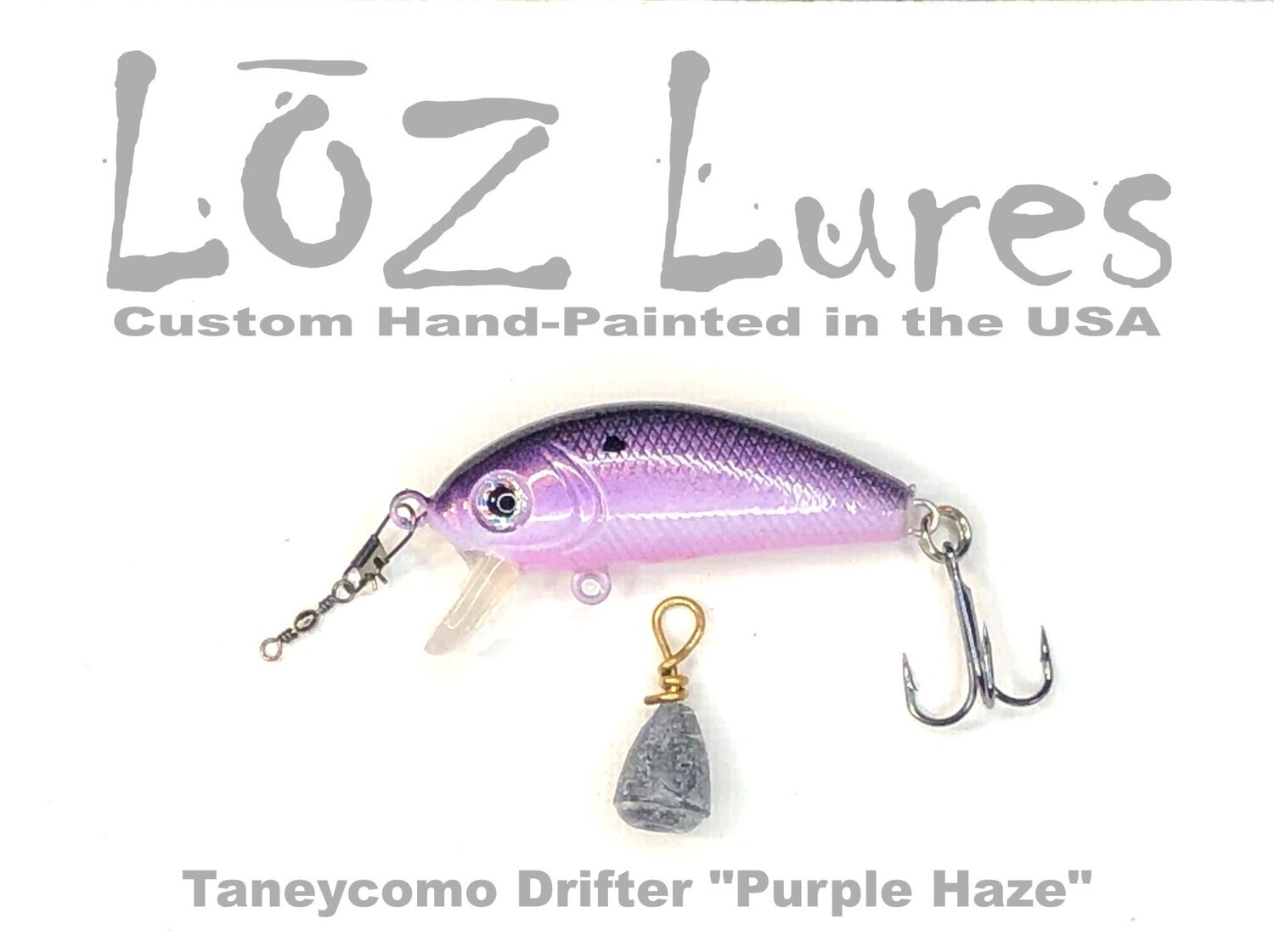 Taneycomo Drifter &quot;Purple Haze Shad&quot;