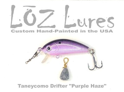 Taneycomo Drifter "Purple Haze Shad"