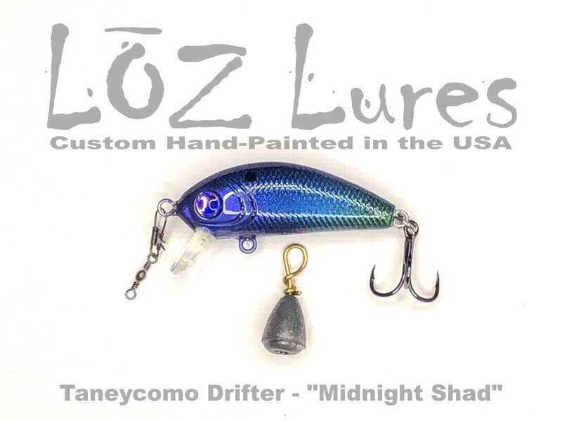 Taneycomo Drifter &quot;Midnight Shad&quot;