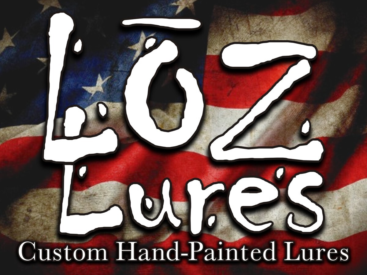 LOZ Lures &quot;Patriot&quot; Decal (4 x 3 in)