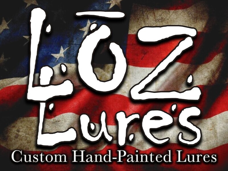 LOZ Lures &quot;Patriot&quot; Decal (4 x 3 in)