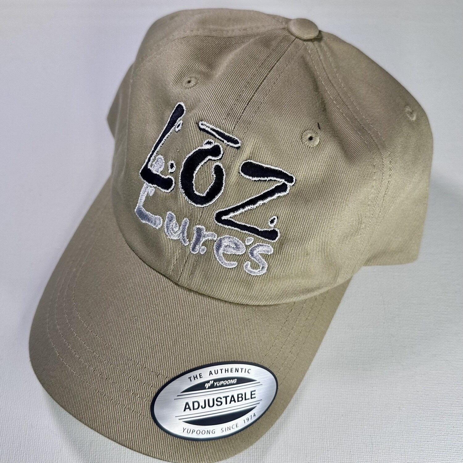 Tan Unstructured Full Canvas Hat with Adjustable Buckle Back