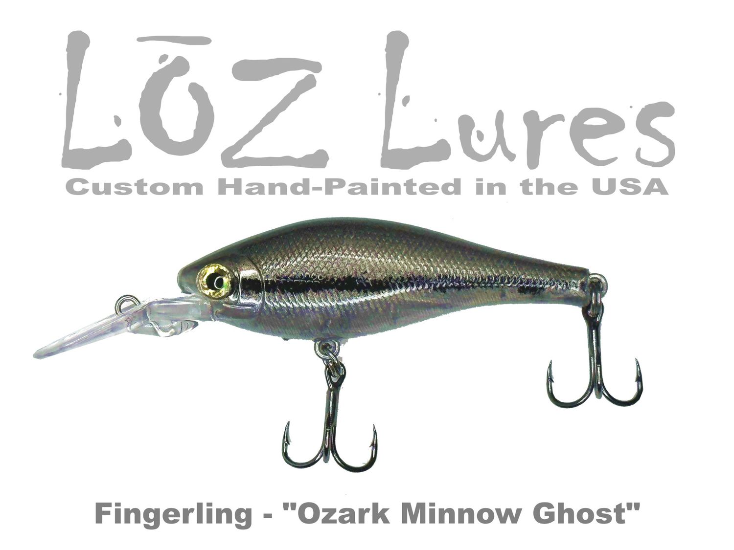 Fingerling &quot;Ozark Minnow Ghost&quot;