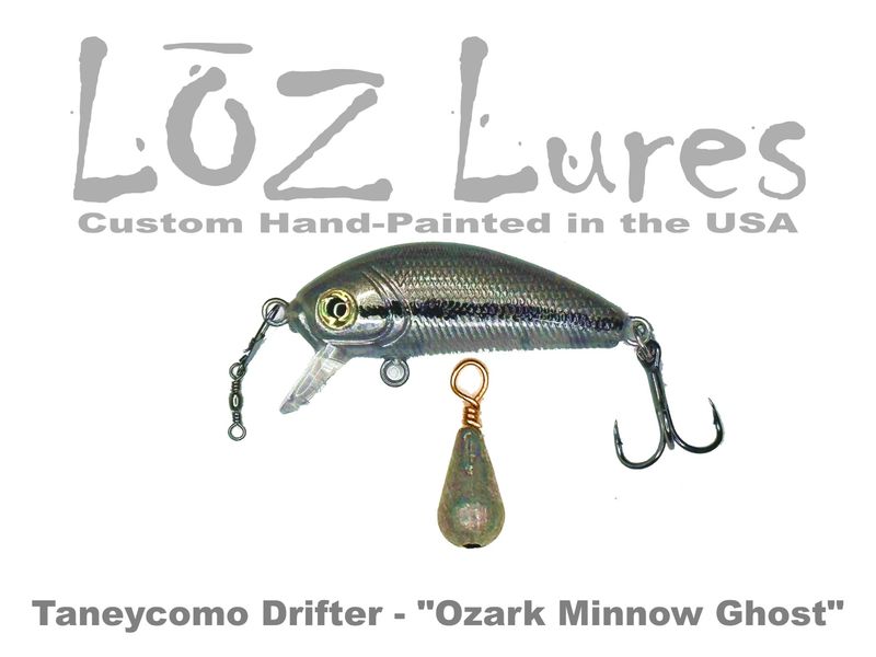 Taneycomo Drifter &quot;Ozark Minnow Ghost&quot;