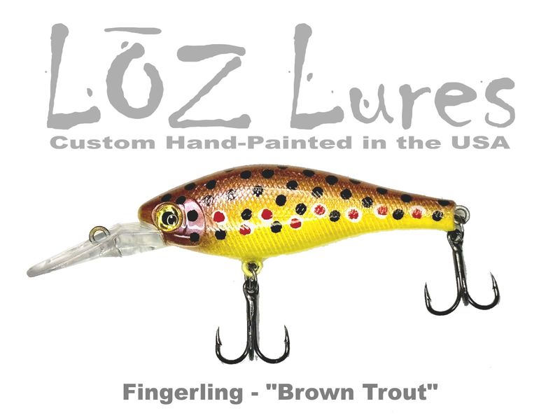 Fingerling &quot;Brown Trout&quot;
