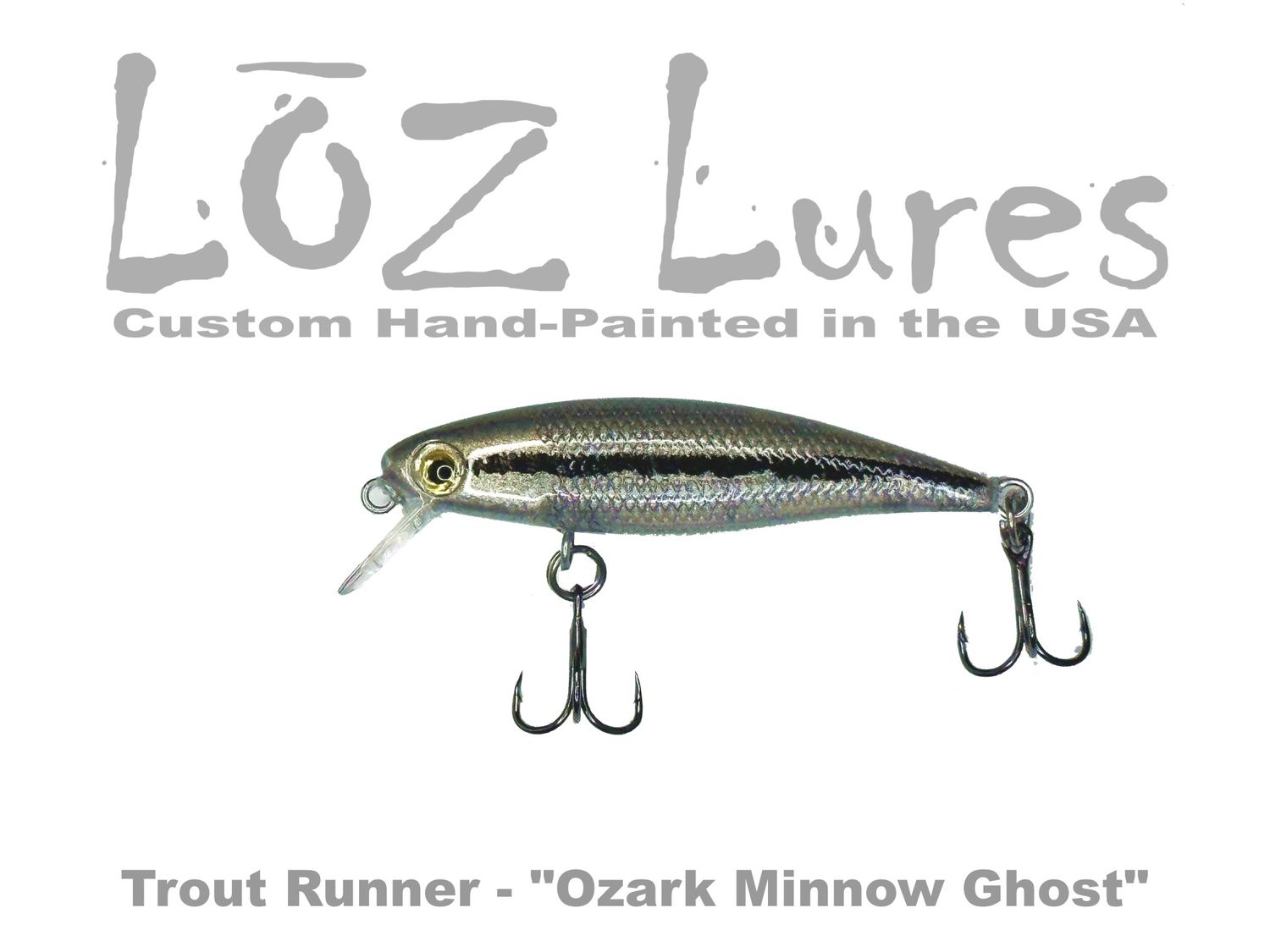 Trout Runner &quot;Ozark Minnow Ghost&quot;