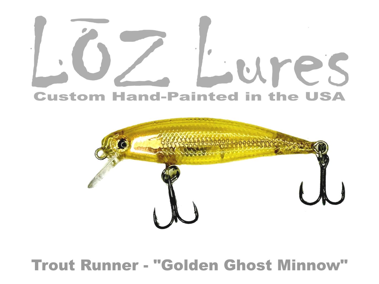 Trout Runner &quot;Golden Ghost Minnow&quot;