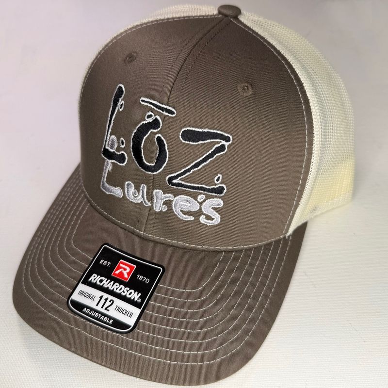 Chocolate brown with Cream Mesh, Snap-Back Trucker Cap