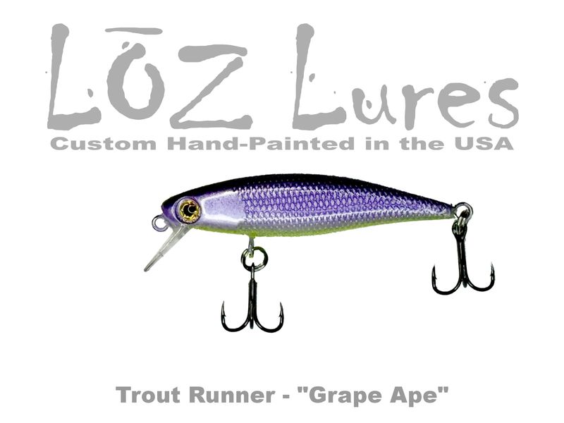 Trout Runner &quot;Grape Ape&quot;