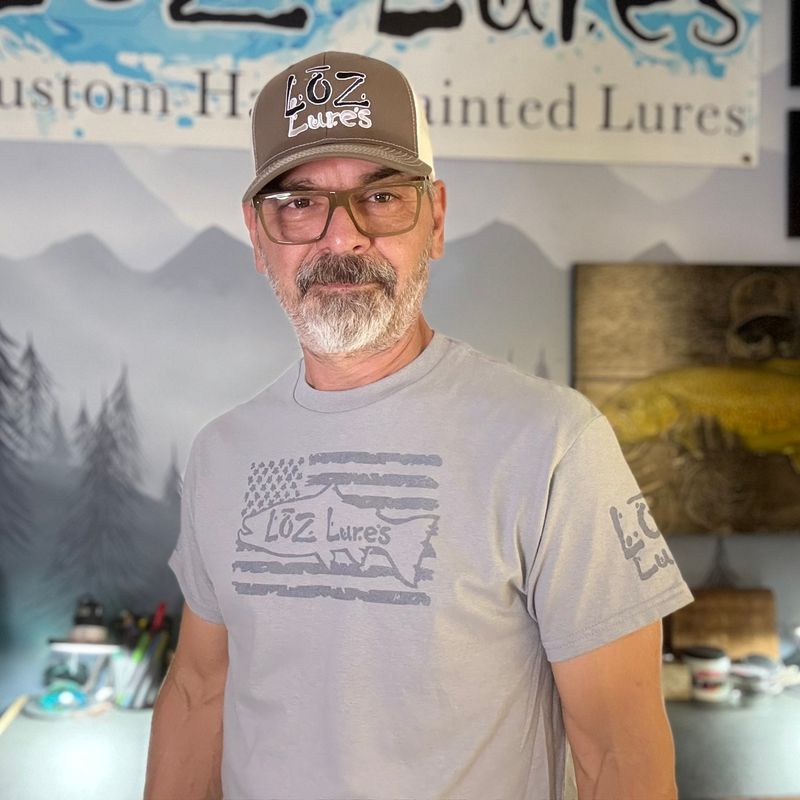 &quot;Stone&quot; Hand-Carved LOZ Lures Shirt  (Relaxed Fit)