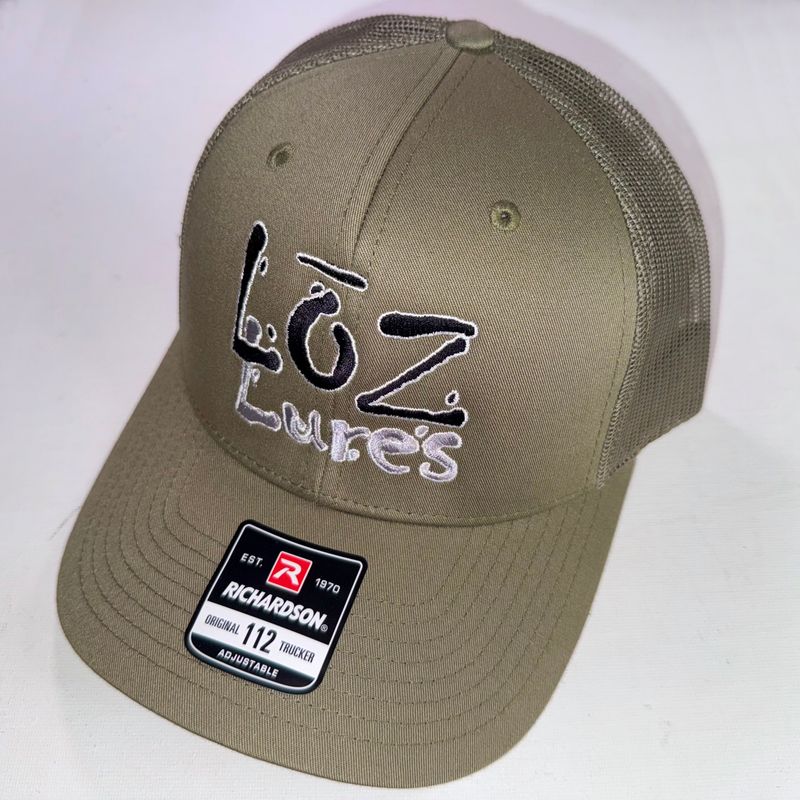 Army Green with Mesh, Snap-Back Trucker Cap