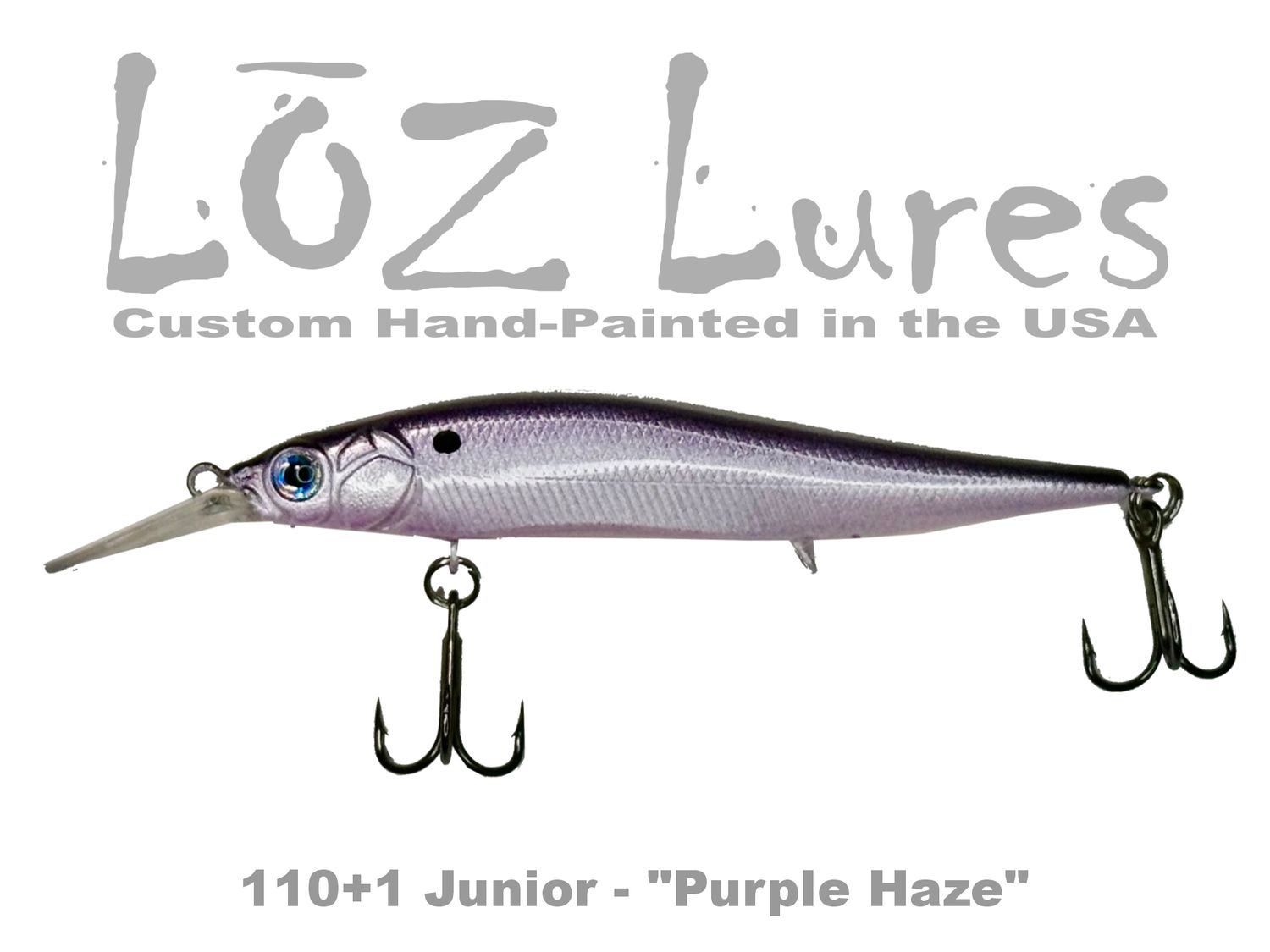 110+1 Junior &quot;Purple Haze Shad&quot;
