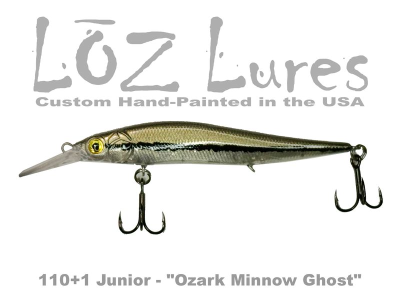 110+1 Junior &quot;Ozark Minnow Ghost&quot;