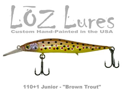 110+1 Junior Hand-Painted Lures
