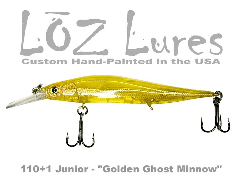 110+1 Junior "Golden Ghost Minnow"