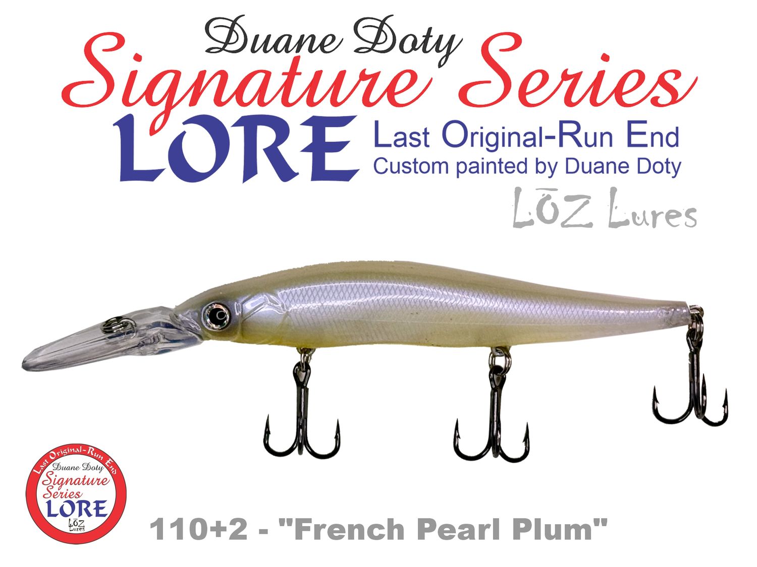 LORE 110+2 "French Pearl PLUM"
