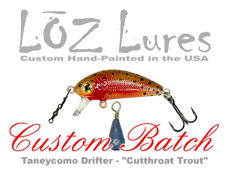 Taneycomo Drifter "Cutthroat Trout"