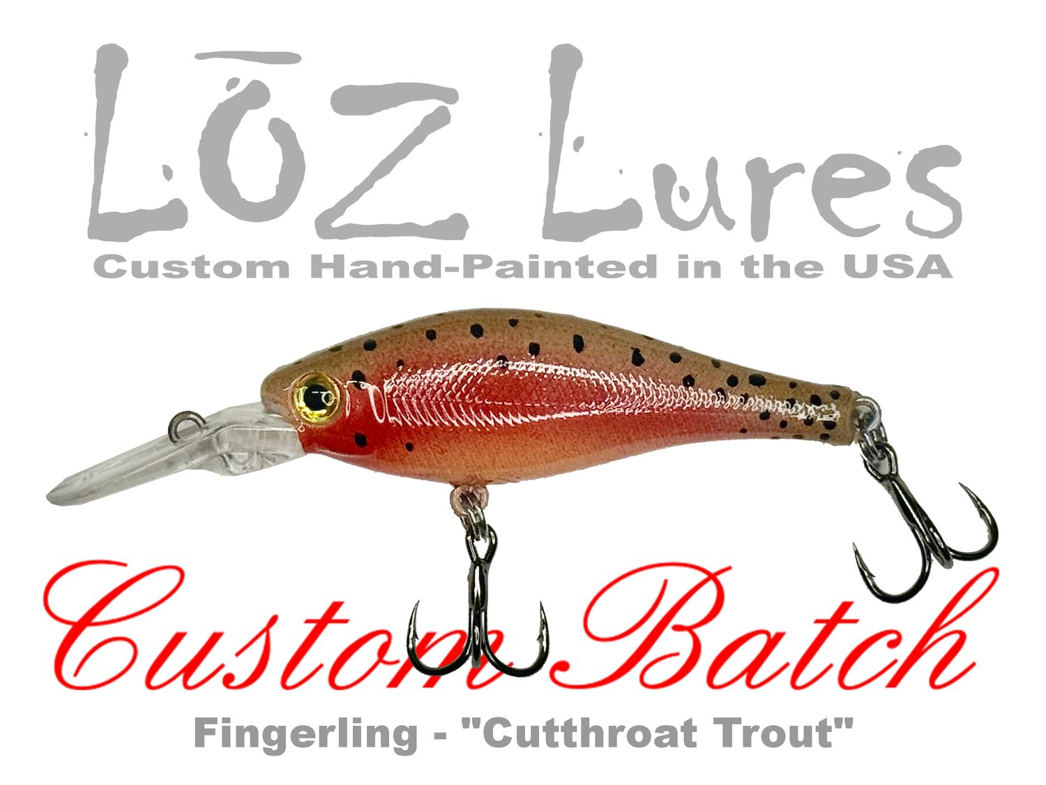 Fingerling "Cutthroat Trout"