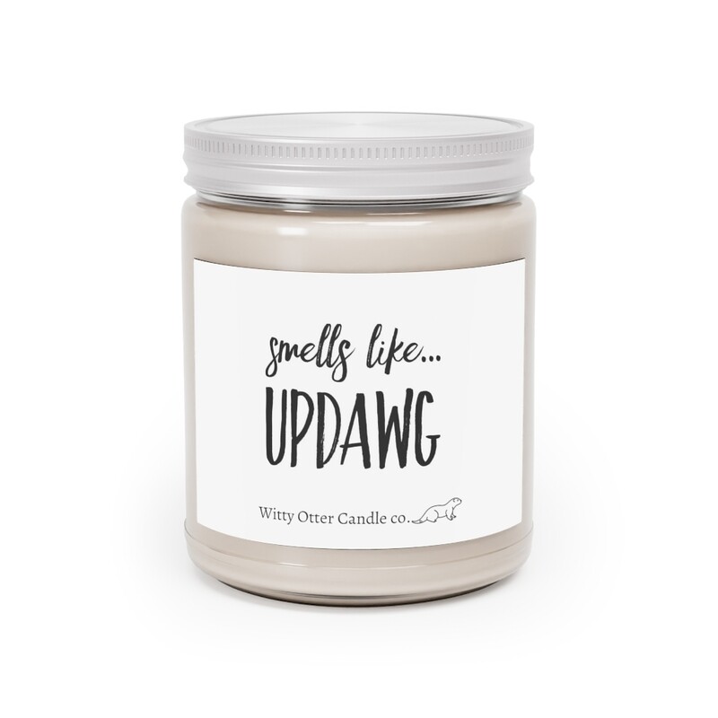 Michael Scott &quot;Updawg&quot; candle, the Office
