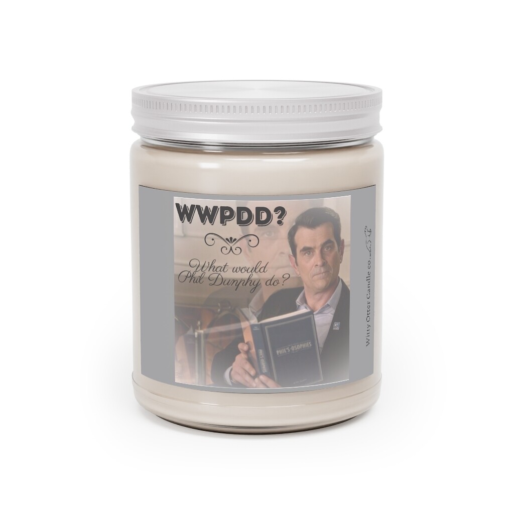 Phil Dunphy &quot;WWPDD&quot; quote, Modern Family candle