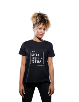 Speak Truth To Fear - Black Unisex Tee