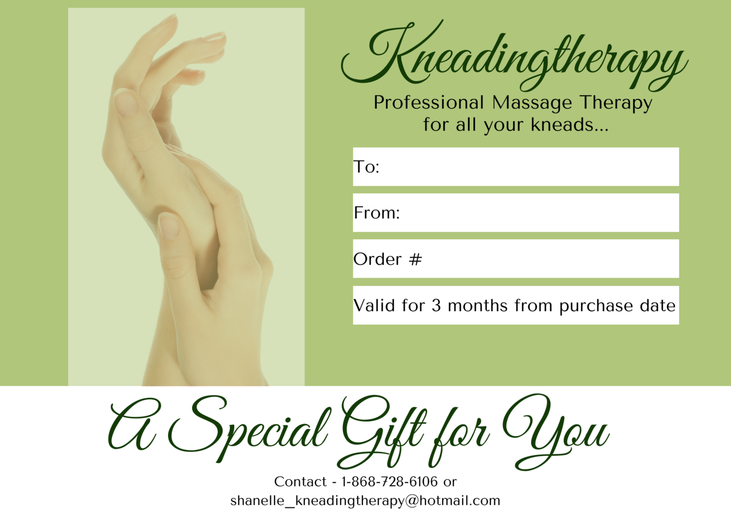 Gift Certificates