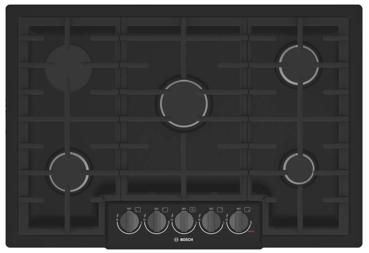 Bosch - 30&quot; Gas Cooktop - 800 Series