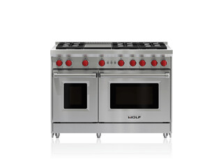 WOLF 48&quot; Gas Range - 6 Burners and Infrared Griddle