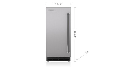 15&quot; Ice Maker with Pump - Panel Ready