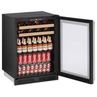U-Line U-1224BEVINT-60B-RH 24&quot; Beverage Center - 1000 Series ​