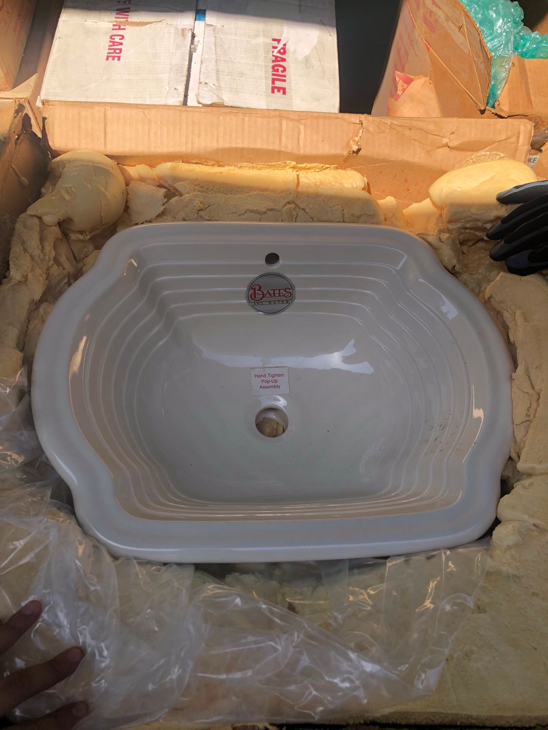 Bates &amp; Bates P1621 Diana Drop-In Sink (Almond)