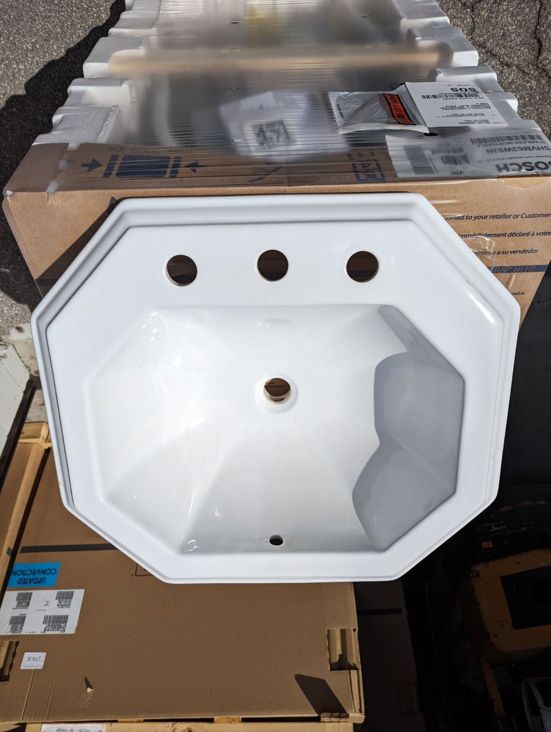Le Bijou V-650 Sink (White)