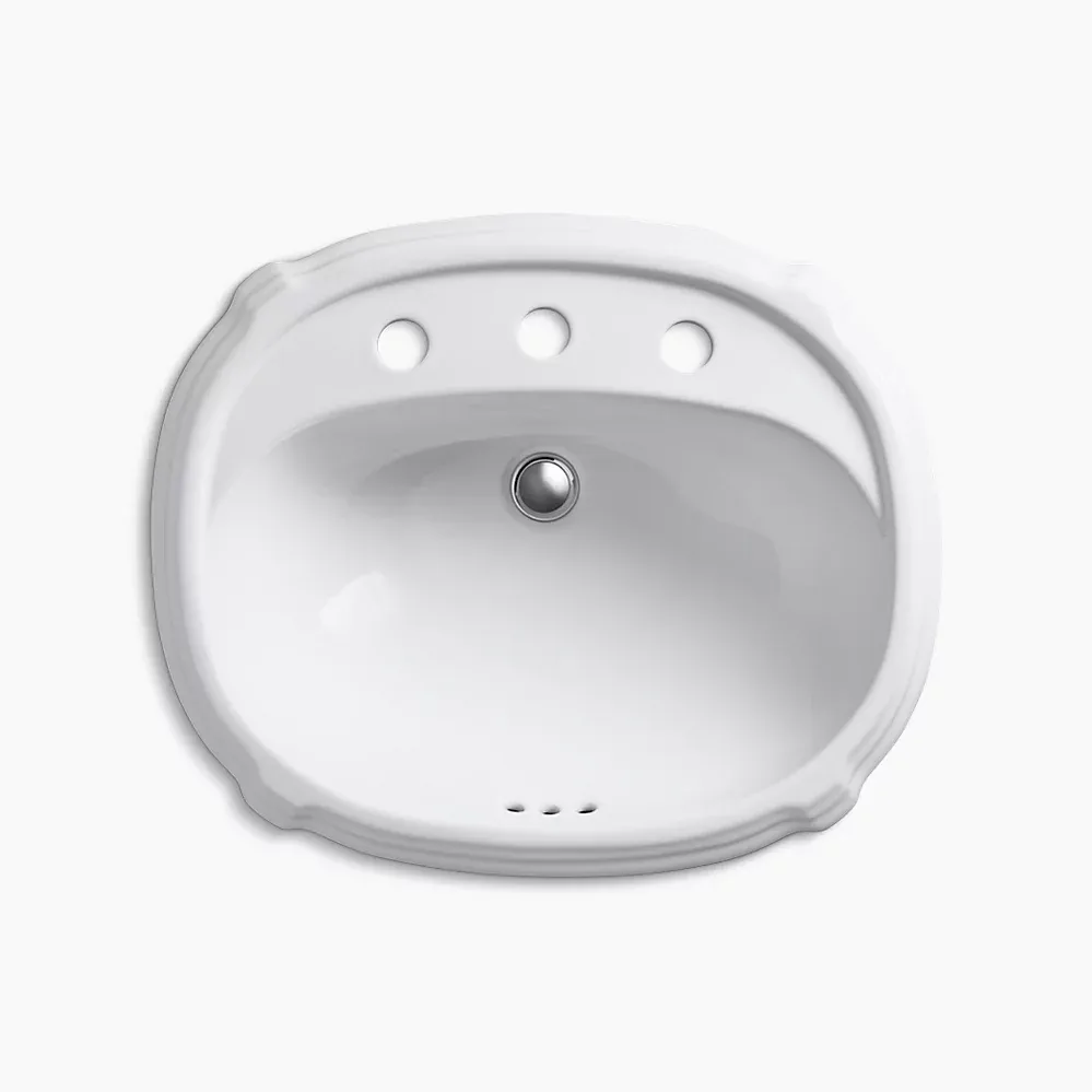 Kohler K-2189-8-0 Sink (White)
