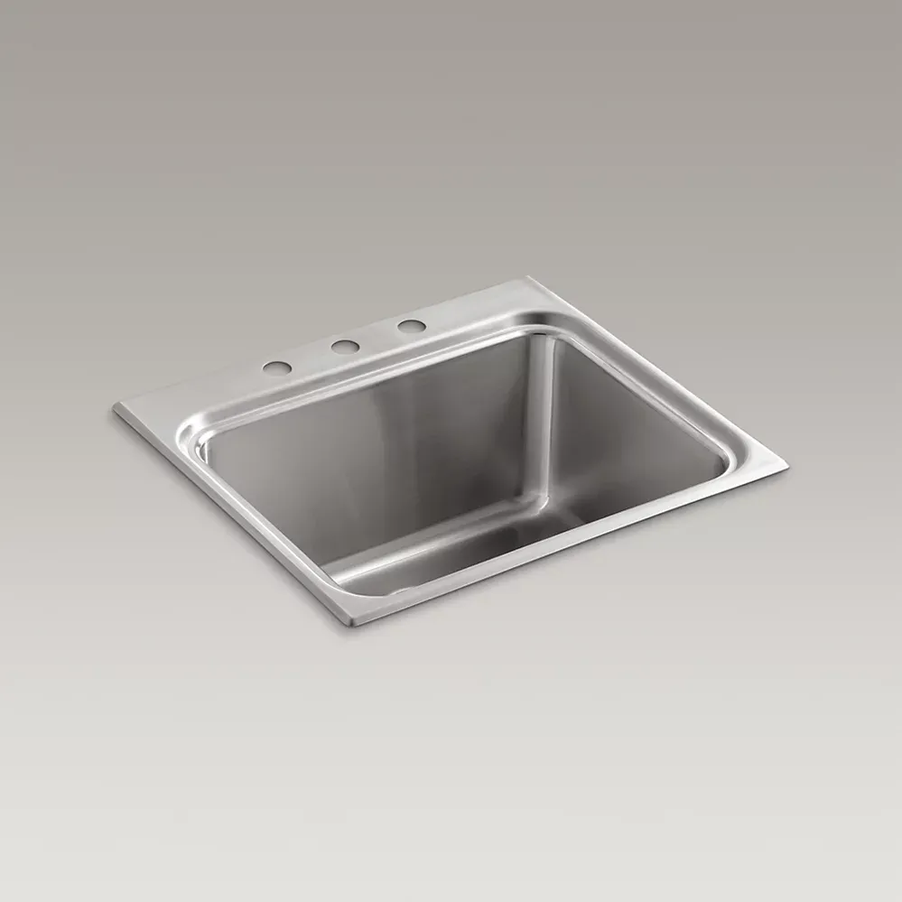 Kohler K-3208-3-NA Stainless Steel Sink
