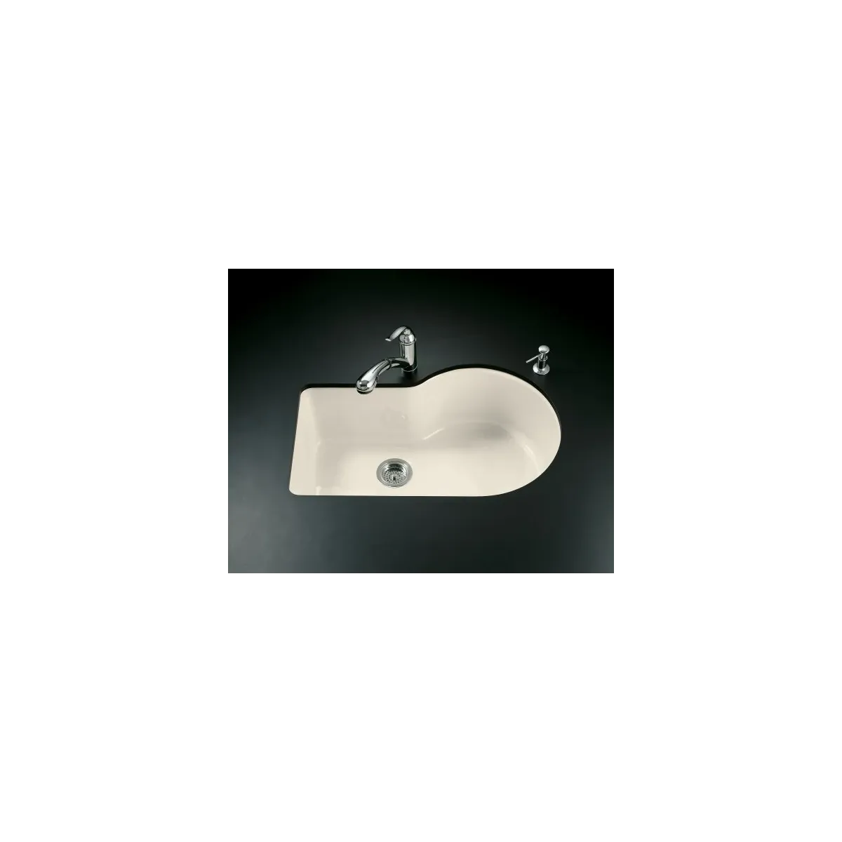 Kohler K-5986-2U-0 Sink (White)