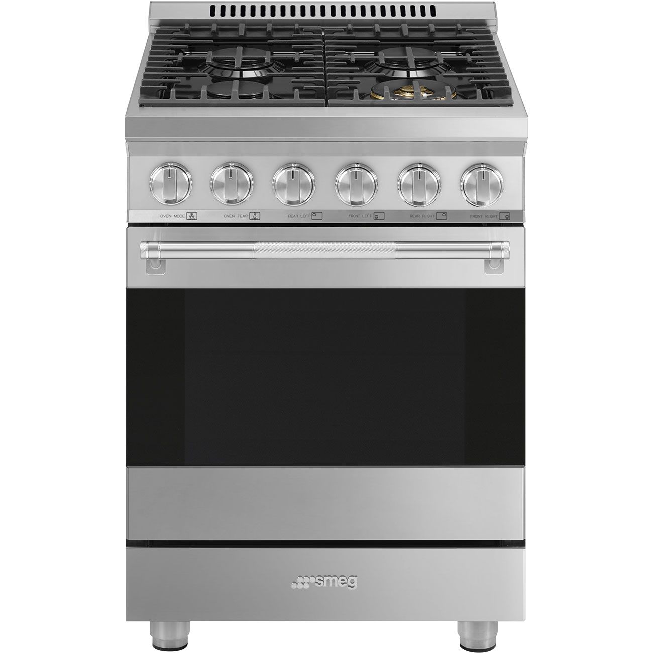 SMEG SPR24UGGX SS 24&quot; RANGE- ALL GAS