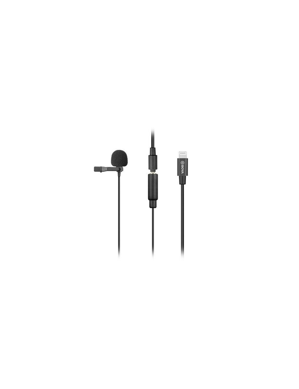 BY-M2 Micrófono Lavalier Para Iphone Con Conector Lightning