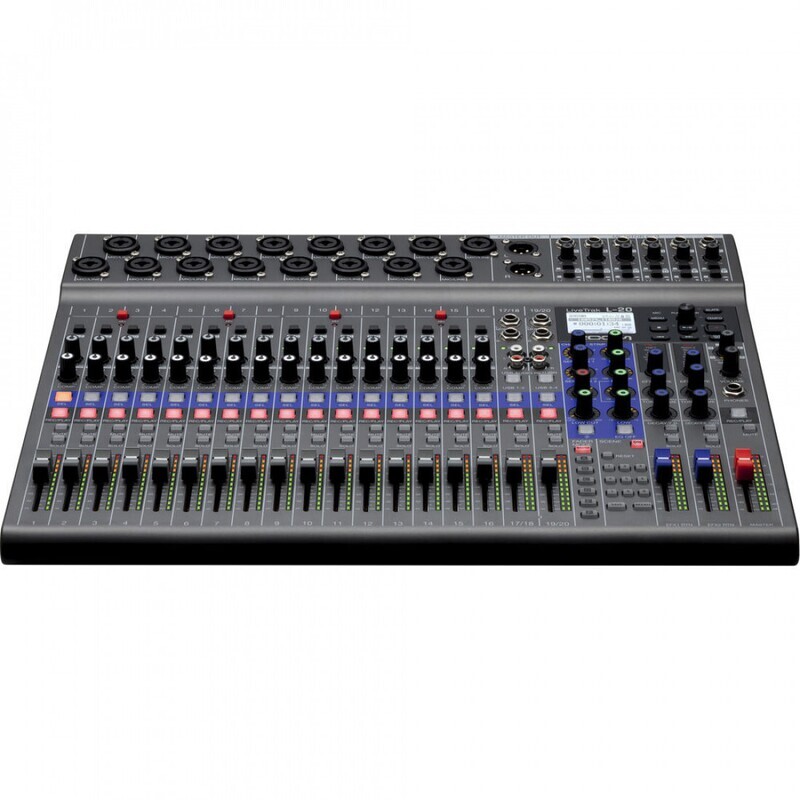 Zoom L-20 Livetrack Consola Digital De Audio Profesional 20 Entradas