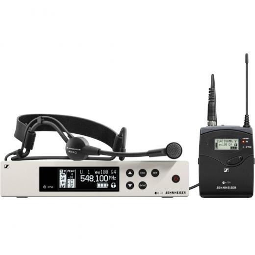 Sennheiser EW100G4/ME3-B Sistema Inalambrico Cintillo UHF