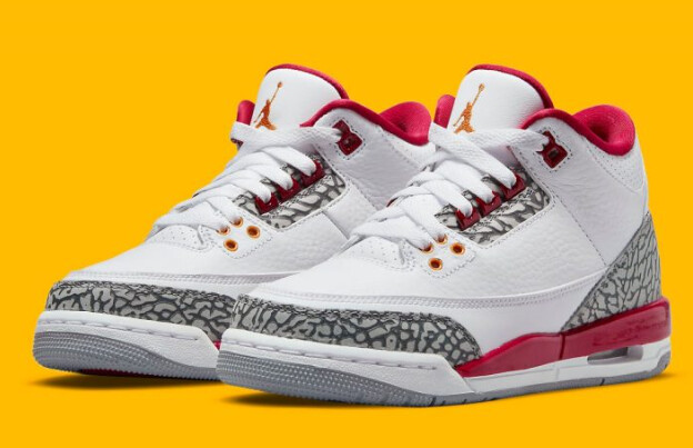 Jordan 3 Cardinal Red