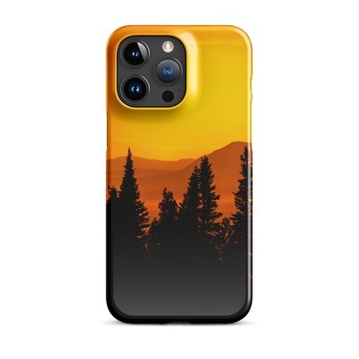 Orange Sunset Snap case for iPhone®