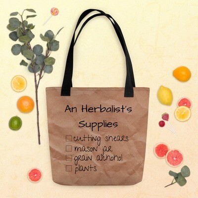 Herbalist and Gardner Tote bag