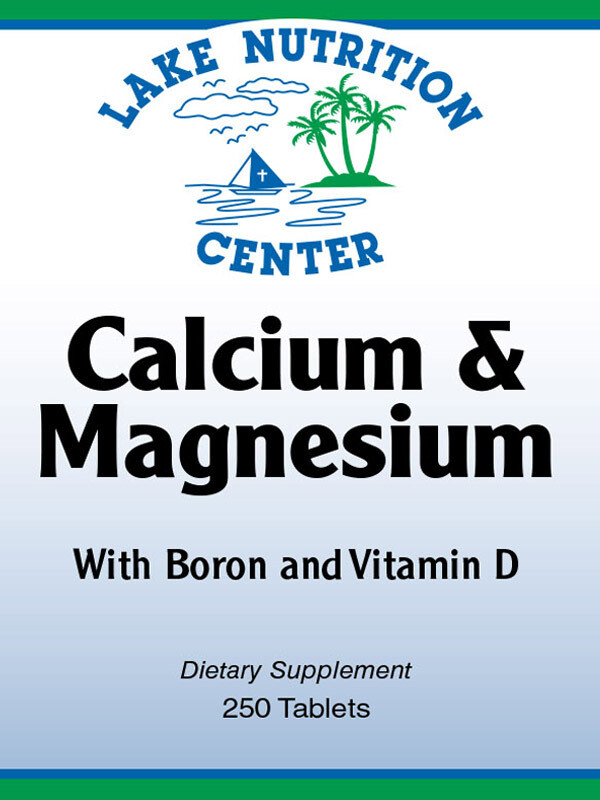 Hi-Potency Calcium & Magnesium - 250 Tablets