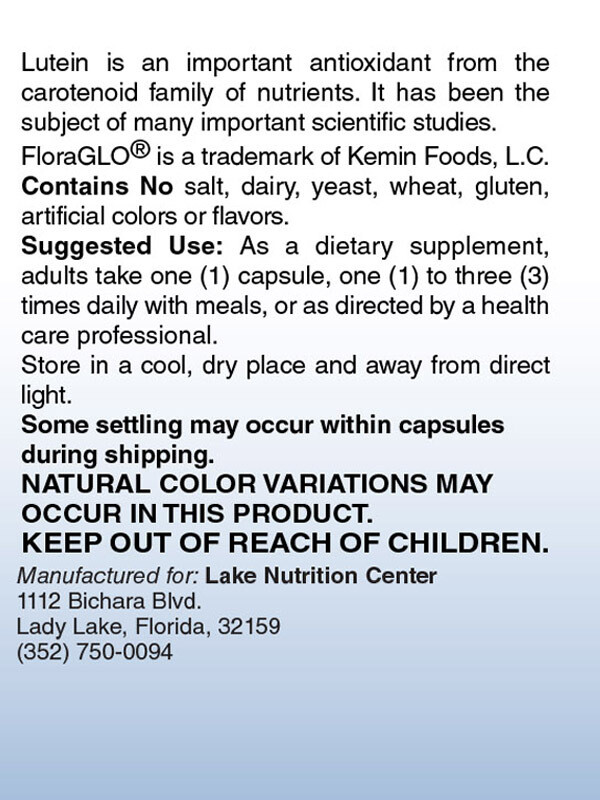​Lutein Plus with Bilberry